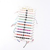Adjustable Wax Braided Cord Bracelets BJEW-SZC0001-01A-1