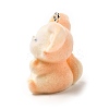 Flocky Opaque Resin Pendants LS-FIND-I044-18A-2