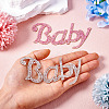 2Pcs 2 Colors Hotfix Rhinestone DIY-TA0010-59-5