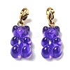 Bear Resin Pendant Decorations STAS-M092-01G-11-1