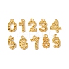 10Pcs 304 Stainless Steel Pendant Rhinestones Settings STAS-Z144-01G-1