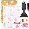 Sticker Collecting Loose-leaf A5 Spiral Bound Notebook AJEW-CP0007-85B-1