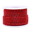 Electrophoresis Iron Rhinestone Strass Chains CHC-Q009-SS12-B07-2