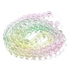 Baking Paint Transparent Glass Beads X1-DGLA-M001-10mm-01-2