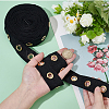 Cotton Herringbone Ribbons with Eyelet Rings OCOR-PH0005-36A-02-3