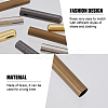80Pcs 4 Colors Brass Aglets for Shoelaces KK-GF0001-16-6