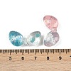 Transparent Resin Enamel Beads RESI-L047-07-3