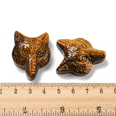 Natural Tiger Eye Pendants G-M417-07E-1
