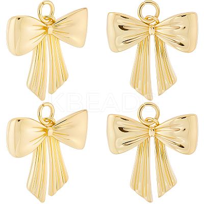 10Pcs Brass Pendants KK-BBC0020-45-1