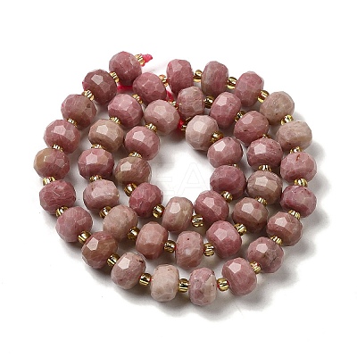 Natural Rhodonite Beads Strands G-P508-A19-01-1