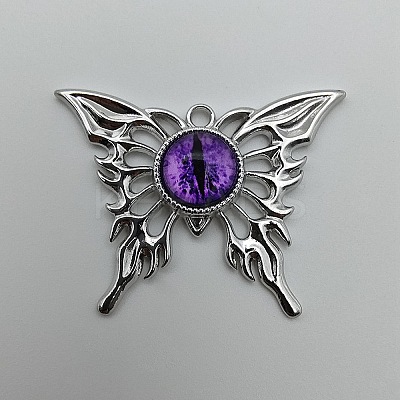 Alloy Resin Pendants FIND-WH0366-169D-1