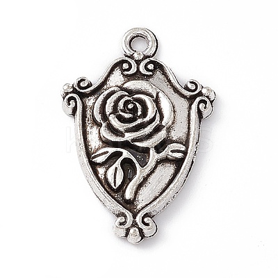 Tibetan Style Alloy Pendants FIND-A021-08AS-1