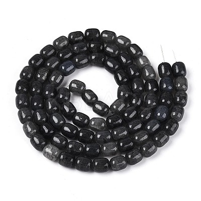 Baking Paint Crackle Glass Beads Strands DGLA-N019-01B-12-1