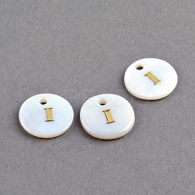 Freshwater Shell Pendants LS-SSHEL-S249-I-1