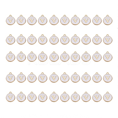 Golden Plated Alloy Charms ENAM-SZ0001-25A-V-1