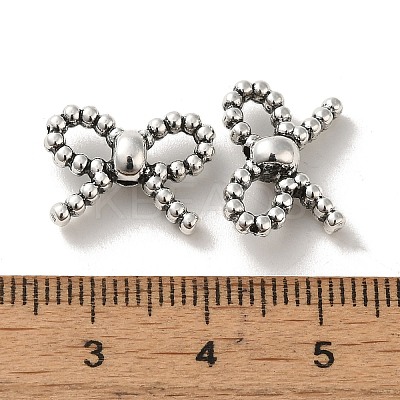 Tibetan Style Alloy Beads PALLOY-P302-01B-AS-1