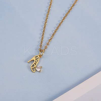 20Pcs Brass Micro Pave Cubic Zirconia Stilettos Charms ZIRC-SZ0001-91-1