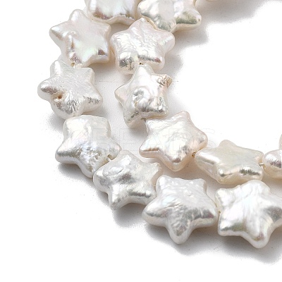 Natural Baroque Keshi Pearl Beads Strands PEAR-P064-04B-01A-1