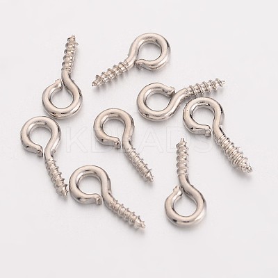 Iron Screw Eye Pin Peg Bails E561Y-P-FF-1