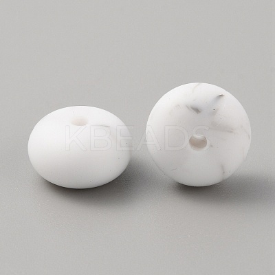 Rondelle Food Grade Eco-Friendly Silicone Beads LS-SIL-TAC0010-04D-1