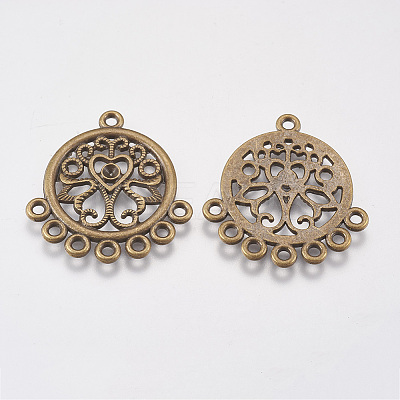 Alloy Cabochon Connector Settings X-EA351Y-AB-1