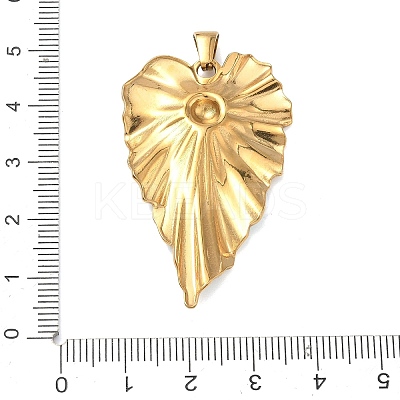 304 Stainless Steel Pendants STAS-D224-07G-03-1
