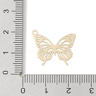 Brass Filigree Pendants KK-K366-43KCG-1