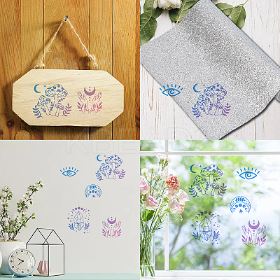 Stainless Steel Cutting Dies Stencils DIY-WH0238-049-1