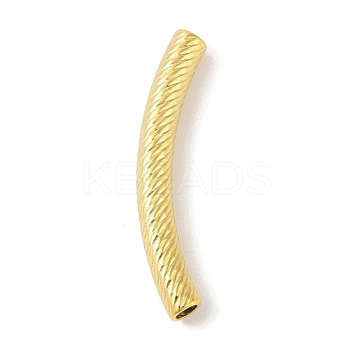 304 Stainless Steel Curved Tube Beads STAS-M071-03B-G-1