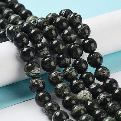 Natural Silver Line Jasper Beads Strands G-Z042-A01-02-1
