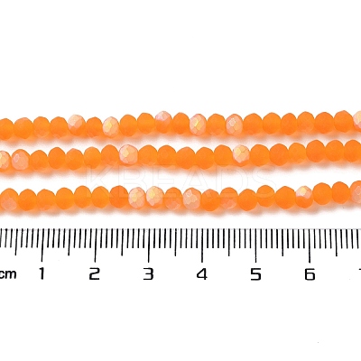 Transparent Glass Beads Strands EGLA-A034-T4mm-MB05-1