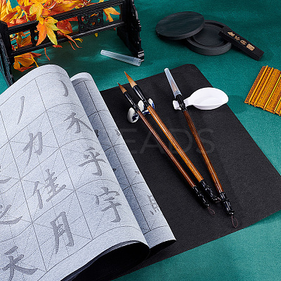 2 Boxes Chinese Calligraphy Hand Writing Practice Sheet of Regular Script AJEW-PH0004-94-1
