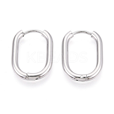 304 Stainless Steel Hoop Earrings X-STAS-T074-29P-1