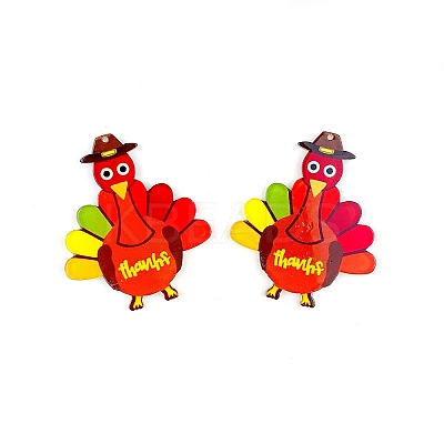Thanksgiving Acrylic Big Pendants PW-WG67810-02-1