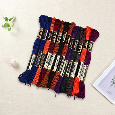 6-Ply Polyester Embroidery Floss OCOR-WH20074-01A-02-1