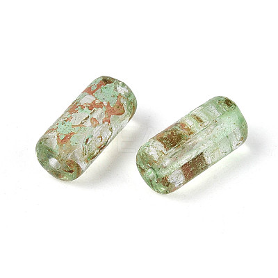 Picasso Transparent Glass Bugle Beads SEED-N010-02G-1