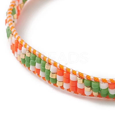 Handmade Japanese Seed Braided Bead Bracelets BJEW-MZ00020-02-1