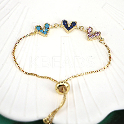 Adjustable Box Chain Slider Bracelets FS-WG29C47-01-1