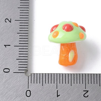 Handmade Lampwork Bumpy Beads LAMP-Q007-01D-1