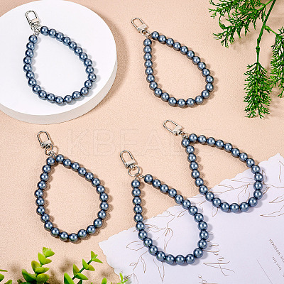 Plastic Beads Pendant Decorations HJEW-TAC0064-04-1