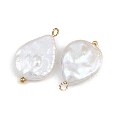 Natural Freshwater Pearl Keshi Pearl Pendants STAS-D378-06A-G-1