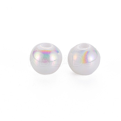 Opaque Acrylic Beads MACR-S370-D8mm-01-1