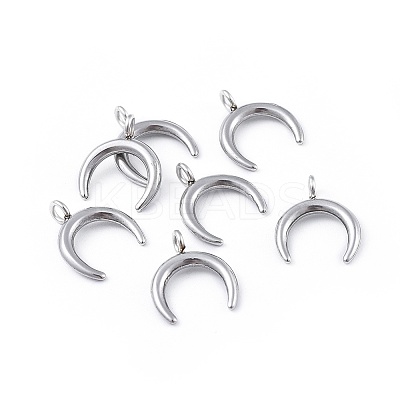 304 Stainless Steel Pendants STAS-YW0002-13-1