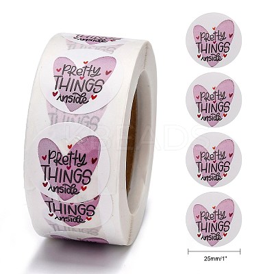 1 Inch Thank You Roll Stickers LS-DIY-J002-B13-1