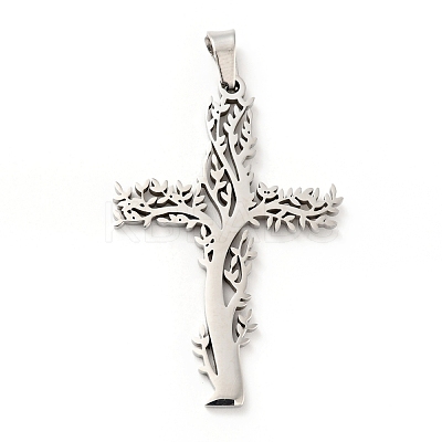 Non-Tarnish 201 Stainless Steel Pendants STAS-E015-13P-1