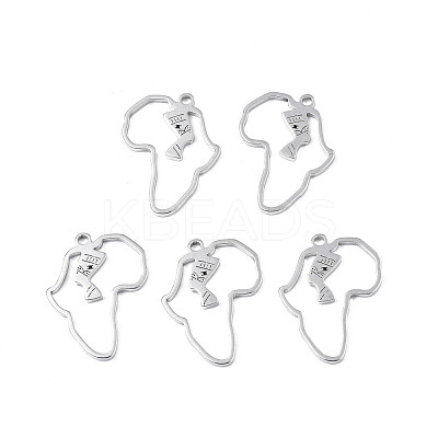 Non-Tarnish 201 Stainless Steel Pendants STAS-T063-164P-1