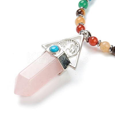 Chakra Jewelry NJEW-I246-01F-1