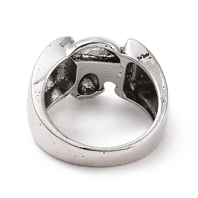 Alloy Skull Finger Ring LS-RJEW-H109-04AS-1
