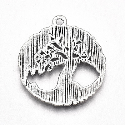 Tibetan Style Alloy Pendants LS-X-TIBE-S323-020AS-RS-1