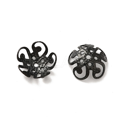 Ion Plating(IP) 304 Stainless Steel Bead Caps STAS-F094-11EB-1